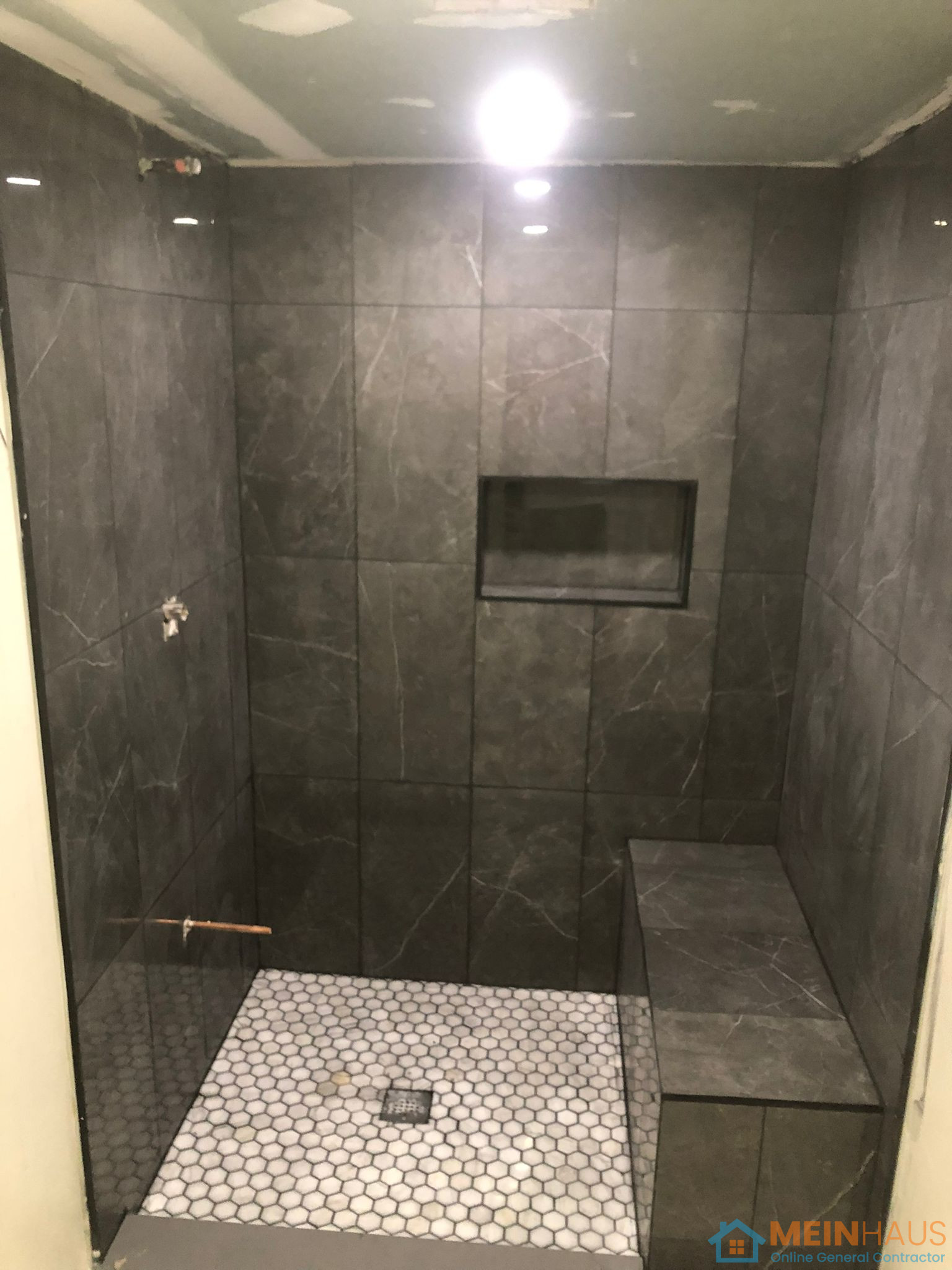 Tile Showers — after