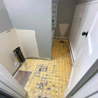 Home Demolition — before