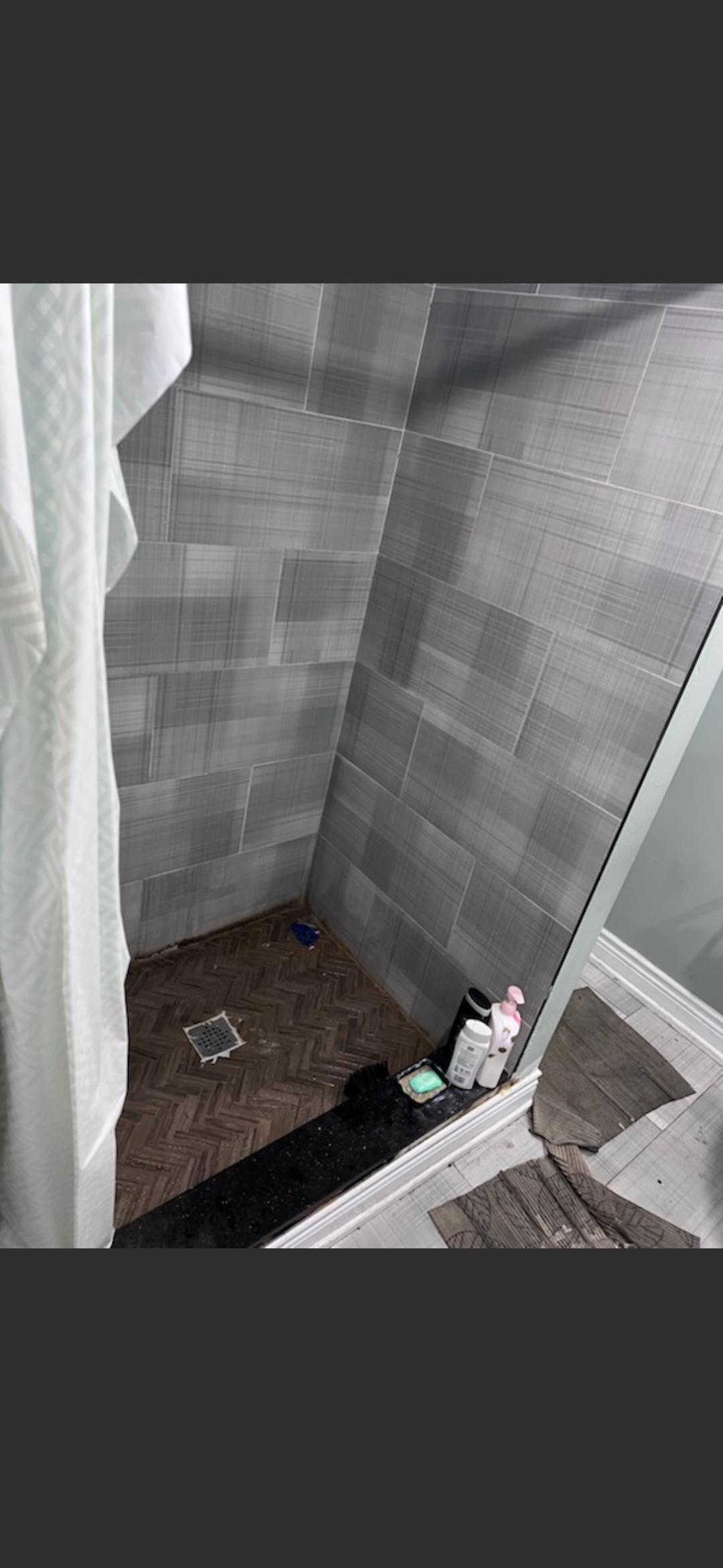 Mississauga Shower Renewal — before